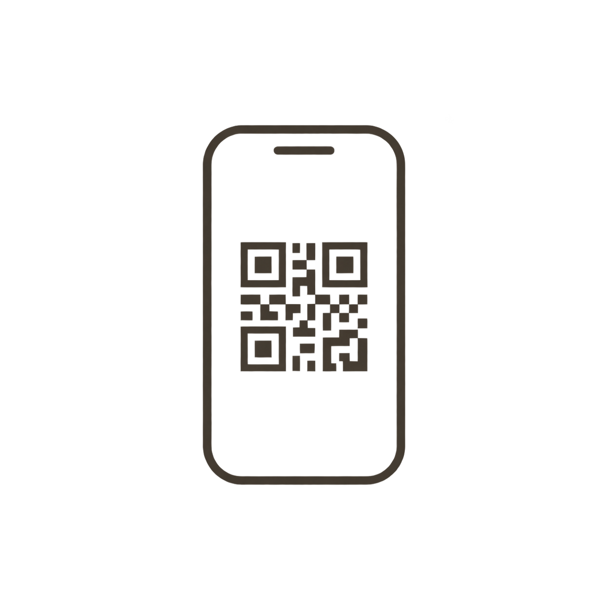 QR phone icon from the insert